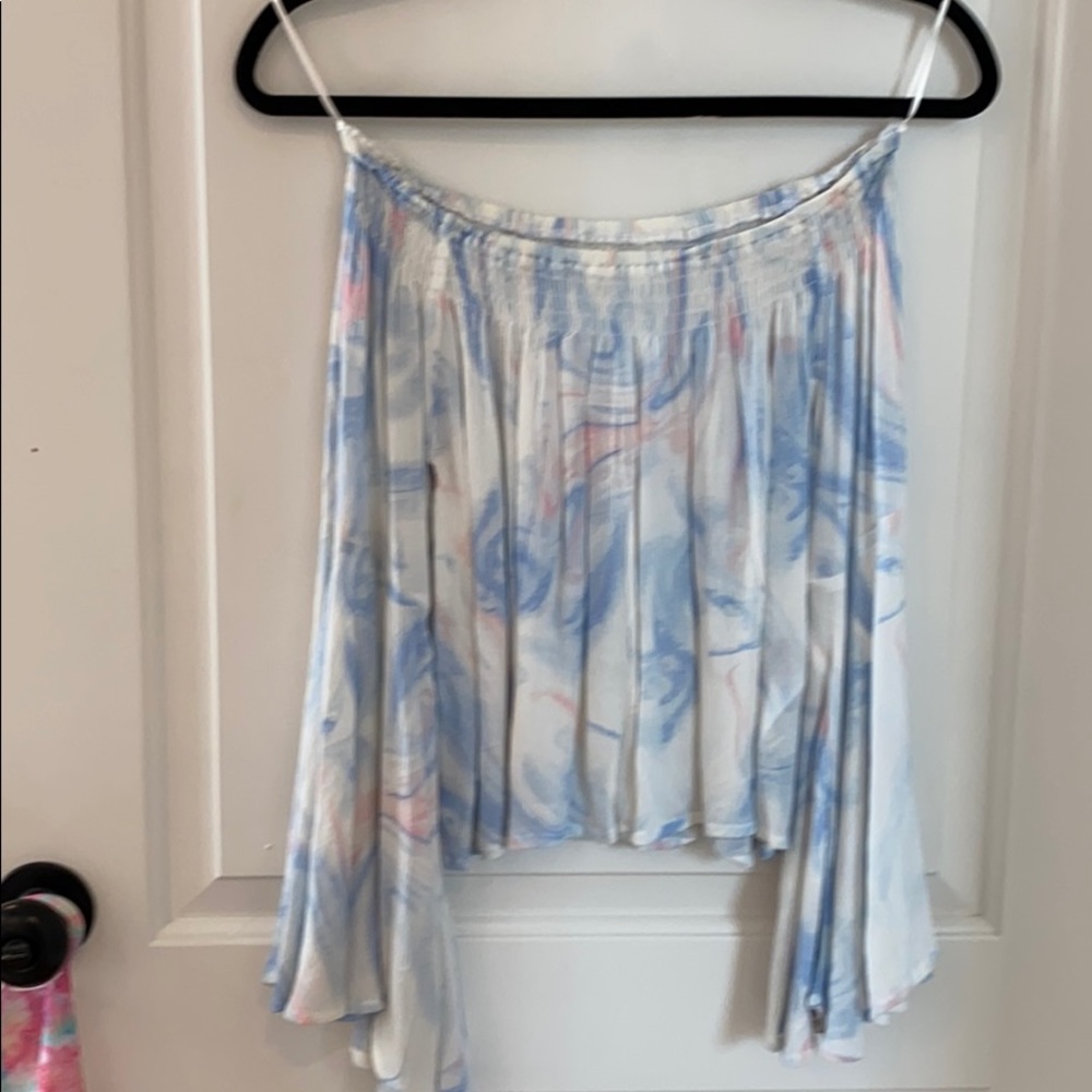 off the shoulder hollister top